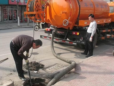 沙市隔油池、化粪池清操作流程